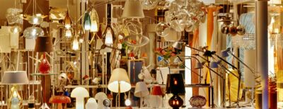 Leuchtenausstellung im Showroom - Lichtzentrum Kelkheim